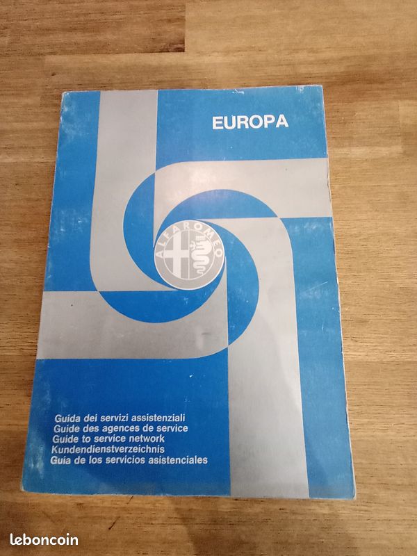 Guide agences ALFA ROMEO Italie & Europe (image 1)