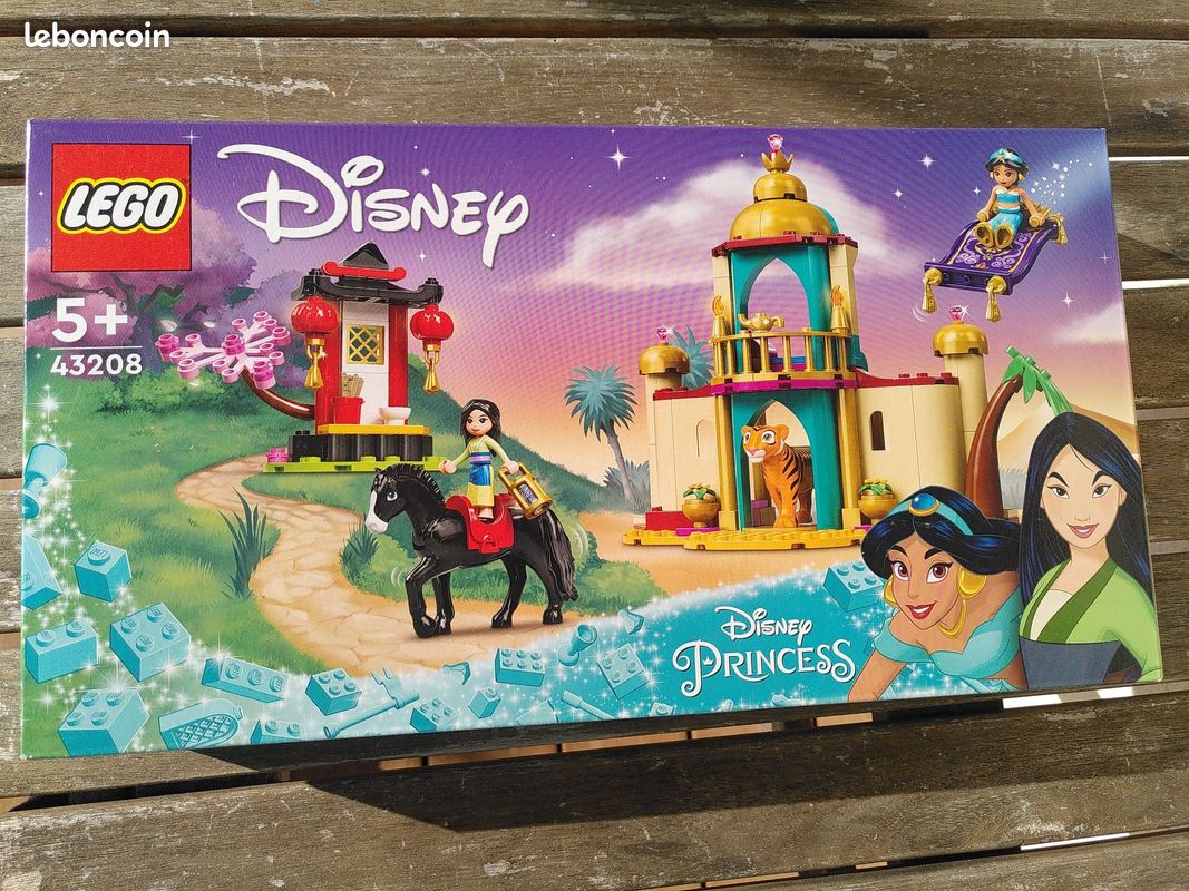 Lego Disney Princess 43208 L'aventure de Jasmine et Mulan - neuf (image 1)
