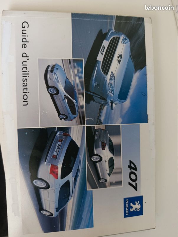 Guide d'utilisation Peugeot 407 (image 1)