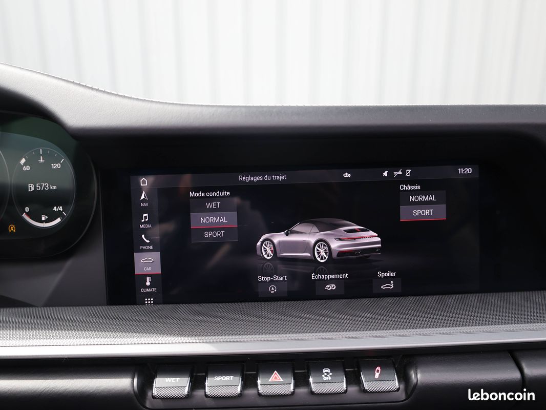 PORSCHE 911 Carrera 4S Cabriolet 3.0i 450 PDK (image 12)