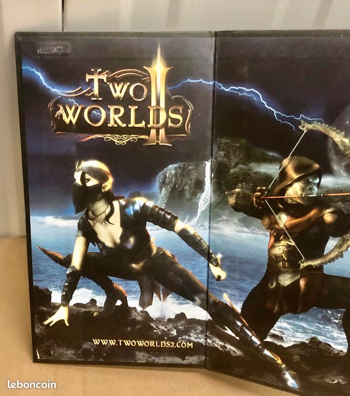 Jeu PC Two Worlds - Version Française Complète Avec Notice - État Très Bon, Comme Neuf