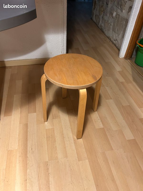 Tabouret rond vintage