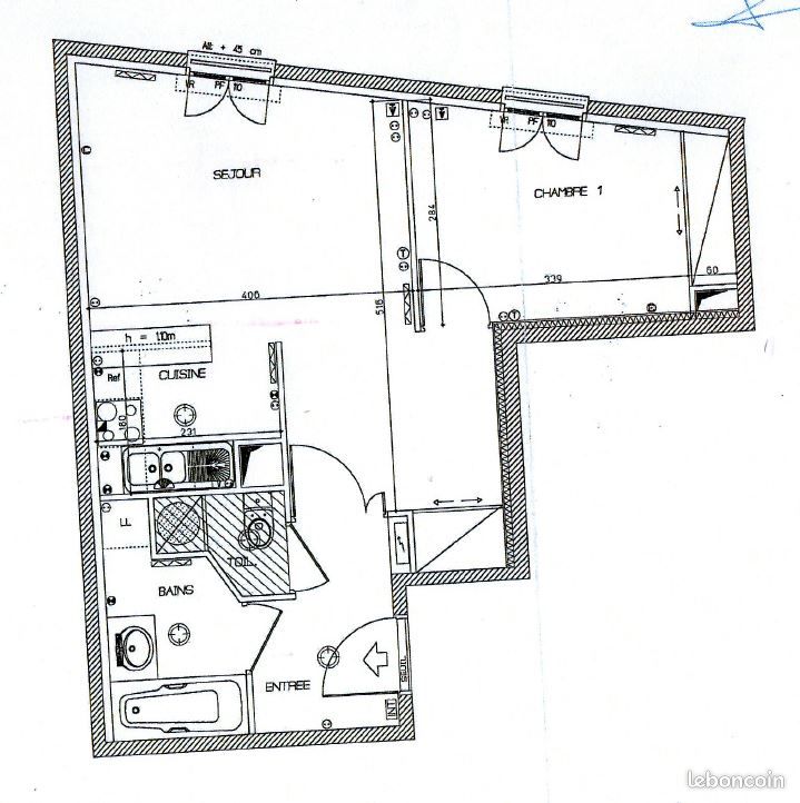 Appartement 3 pièces 43 m² · à La Garenne-Colombes · 43 m² · 1 270 €/mois