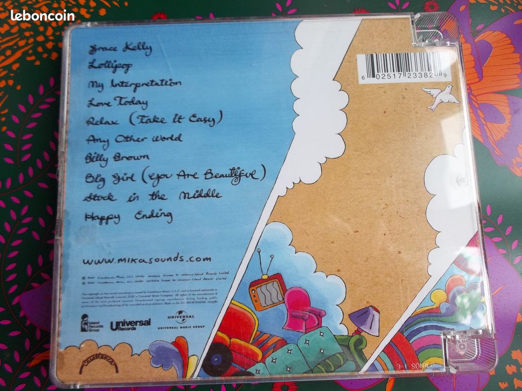Cd Mika "Life in Cartoon Motion" de 2007 (image 2)