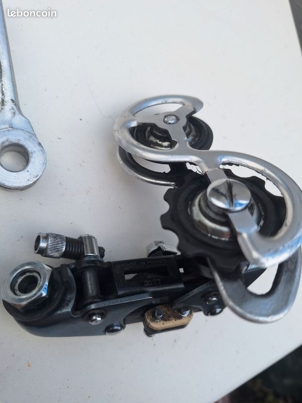 Vis De Dérailleur Huret Titane Vintage – NOS, Stock Ancien, Fabriqué En France