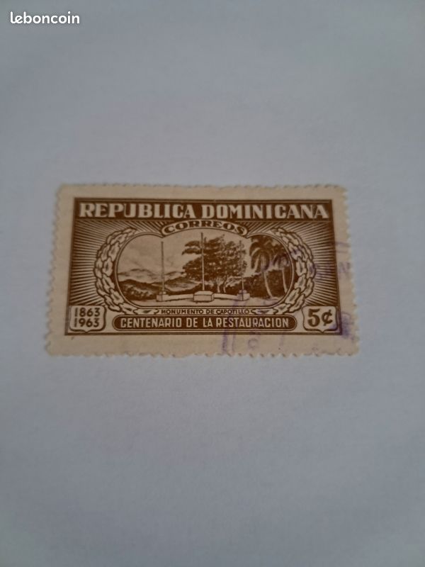 Timbre République Dominicaine Année 1997 - Collection Timbre République Dominicaine Année 1997 - Collection