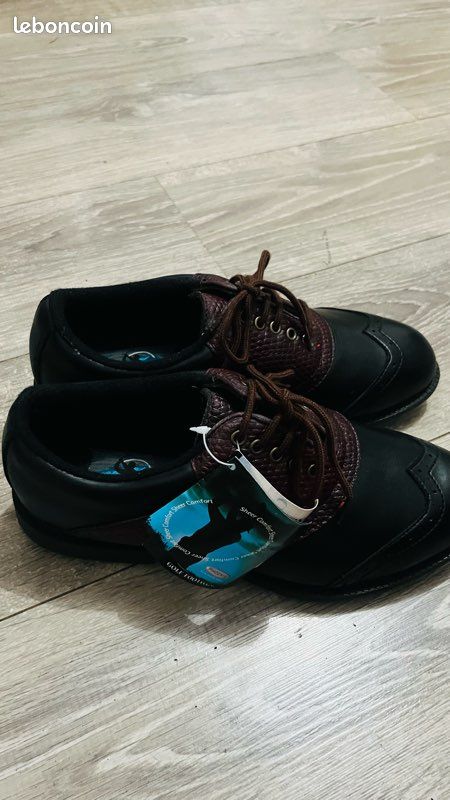 Chaussures de golf pour homme de style classique Saddle Shoes « Phœnix » (image 9)