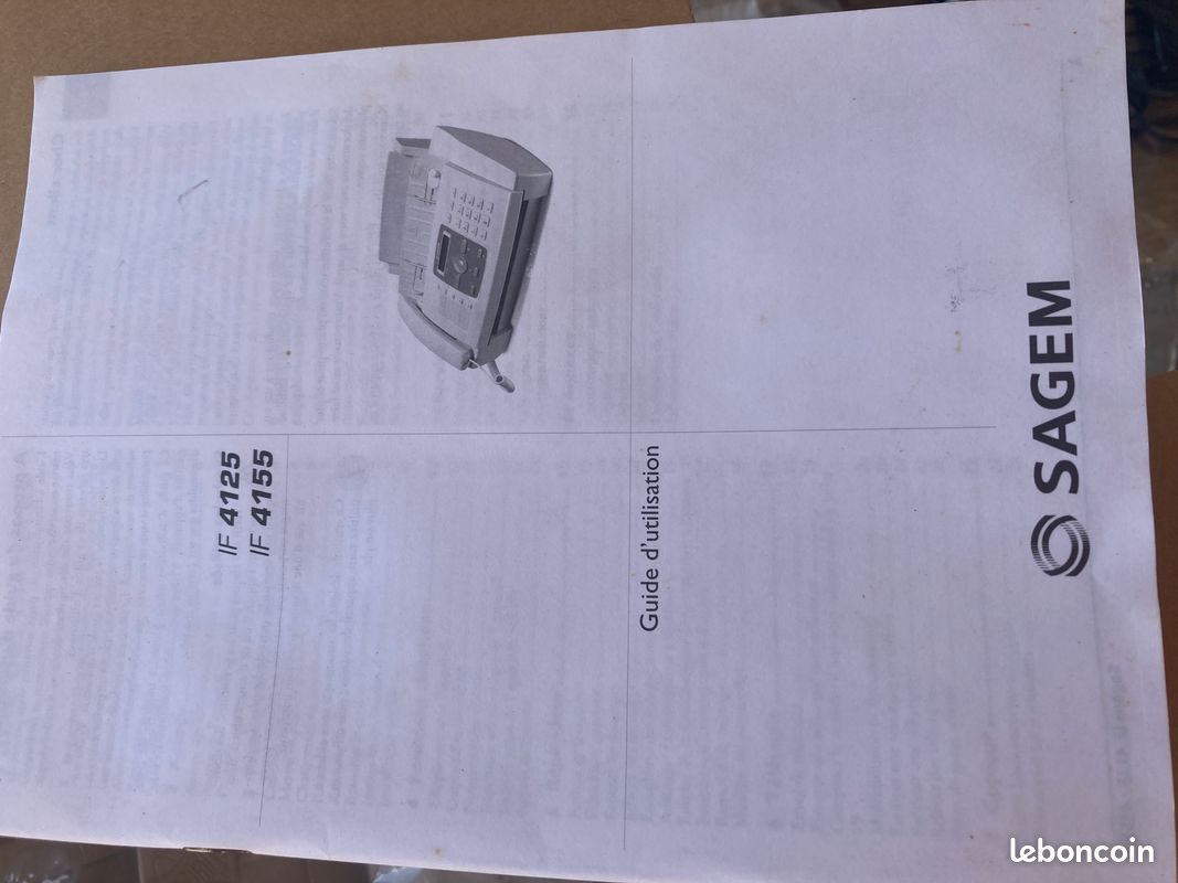 Téléphone Fax Répondeur Copieur Neuf (image 7)