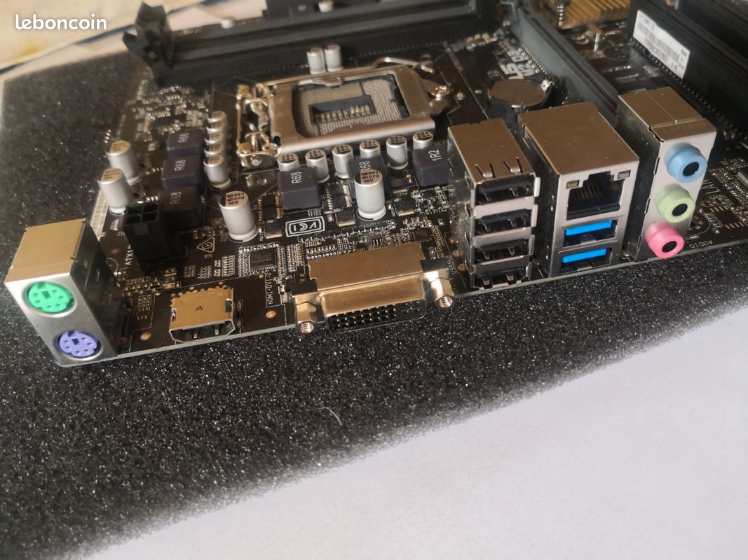 Carte mère, micro Atx, asus h110m2 d3 (image 4)