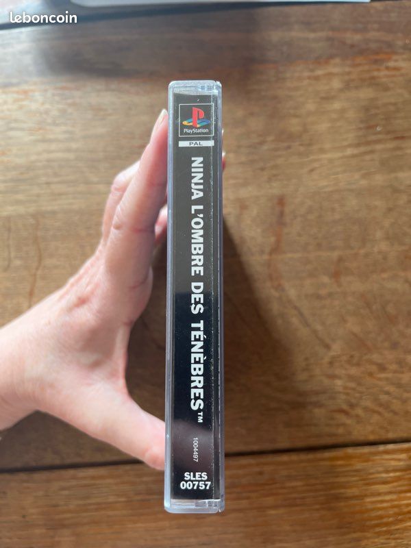 Jeu PS1 Ninja L'Ombre Des Ténèbres – Sony PlayStation 1 – PAL – Bon état