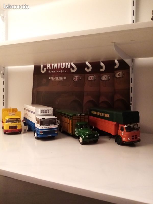 IXO ALTAYA LOT de 6 Camions Renault Gallion Total, Elf, Perrier 1/43