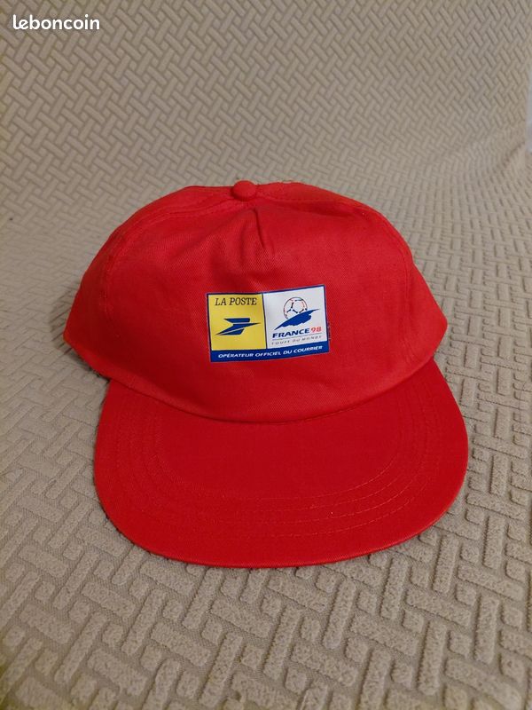 Casquette officielle FIFA – Coupe du Monde France 1998 Objet collector vintage, très recherché par les fans de football et collectionneurs - Collection