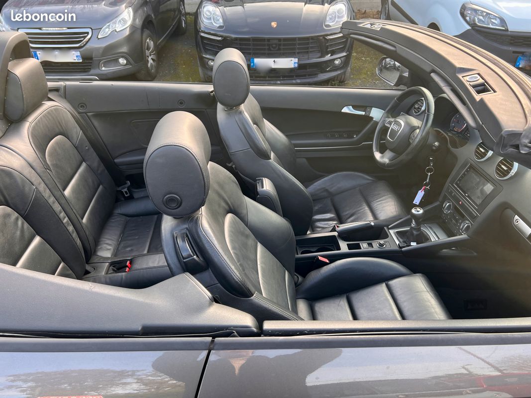 Audi a3 cabriolet 1.2i 105 ch / boite 6 v full options / ct ok et garantie (image 7)