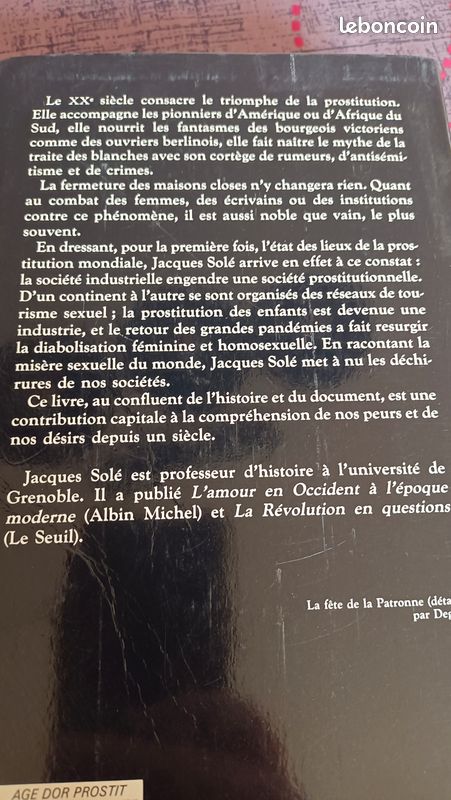 L'age d'or de la prostitution de 1870 à nos jours (image 2)