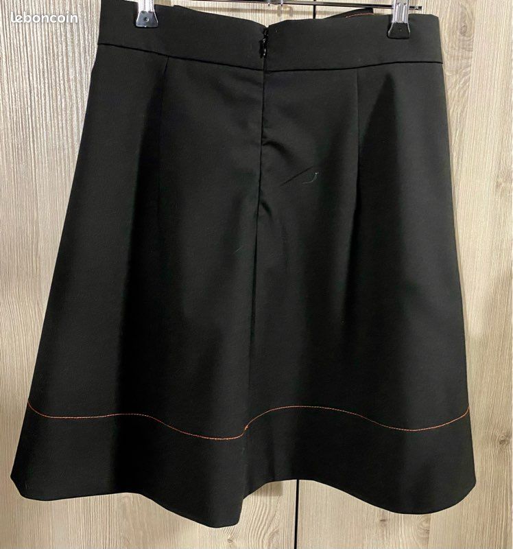 Jupe noire courte CLAUDIE PIERLOT Taille 38´ Vêtements
