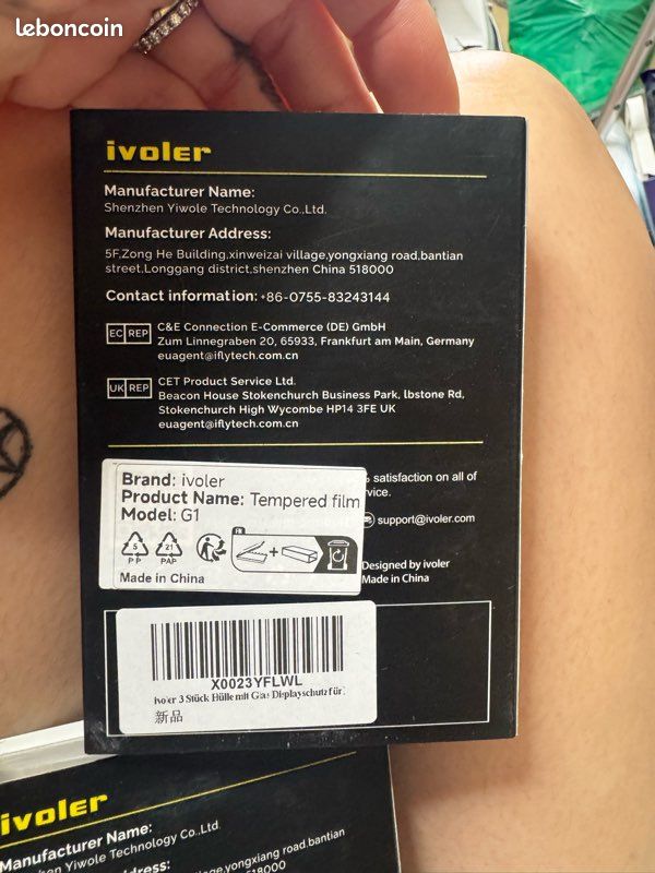 Lot de 3 coques Apple Watch avec verre trempé intégré – Ivoler – Neuf (image 4)