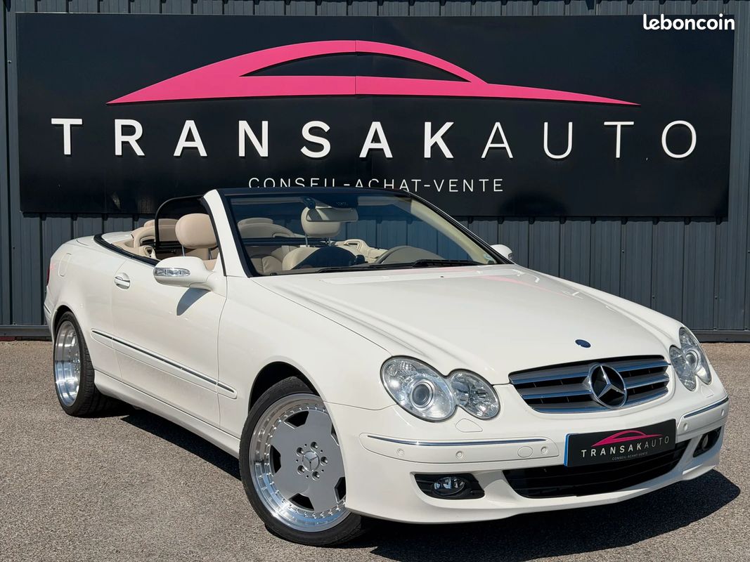 Mercedes-Benz CLASSE CLK CLK 350 (209.456) (209) Cabriolet 350 3.5 i V6 24V 272 cv Boîte auto /TRAITEMENT CERAMIQUE COMPLET/ENTRETIENS COMPELT/CAMERA DE RECUL/SIEGES ELECTRIQUES/ (image 7)