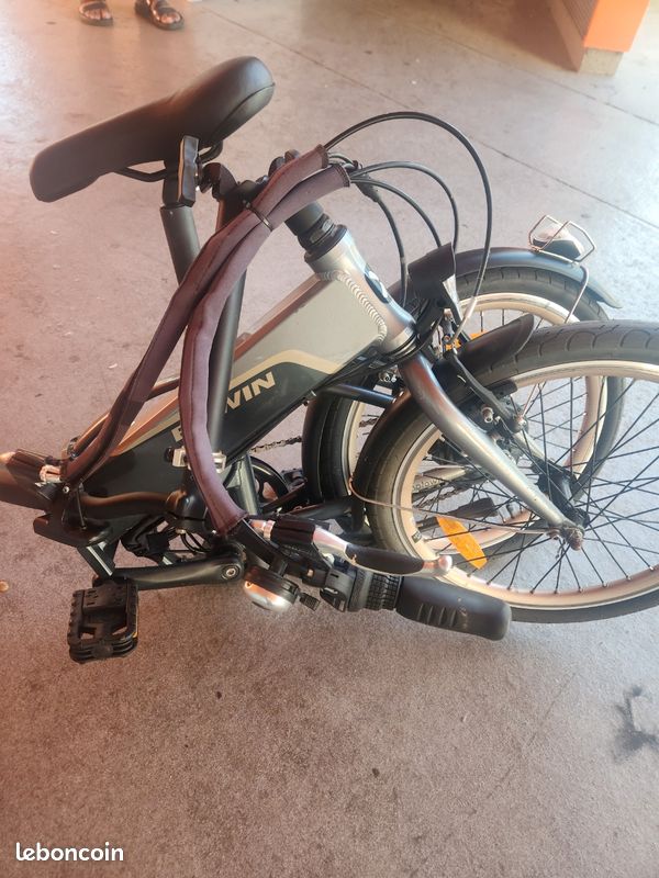 Vélo électrique pliant B'Twin avec facture (image 3)