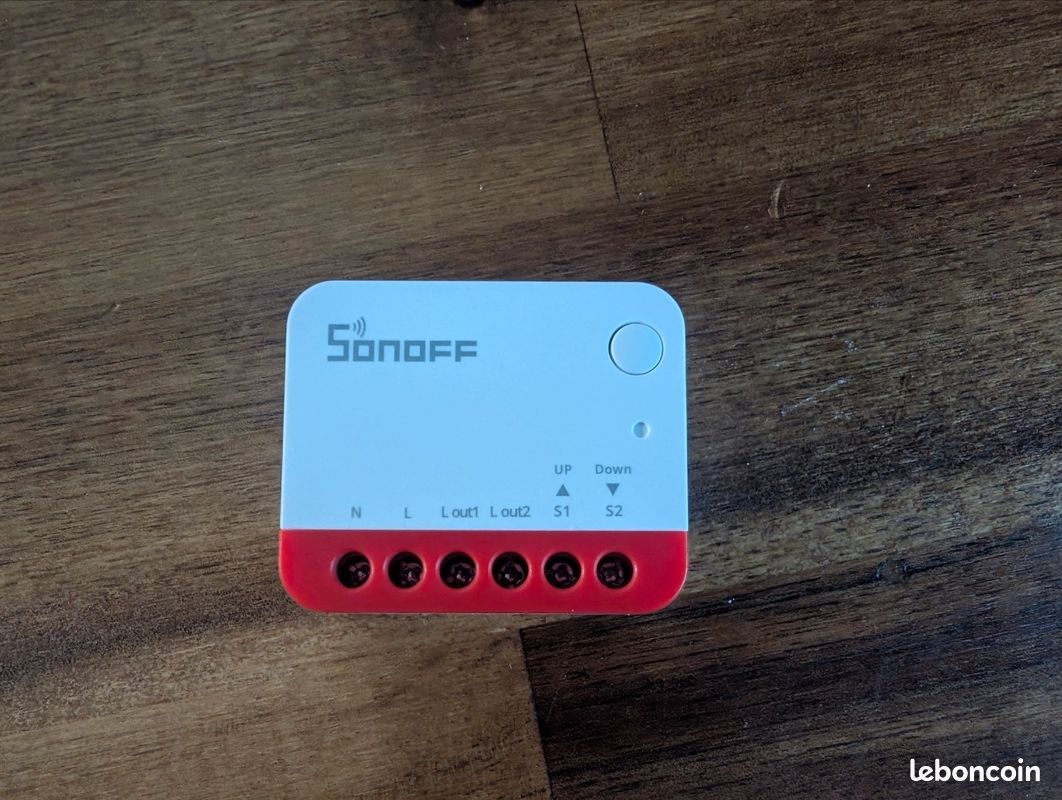 Interrupteur Connecté SONOFF MINI-ZBRBS Pour Volet Roulant - Zigbee - Pilotable Par App/Amazon Alexa/Google - Neuf