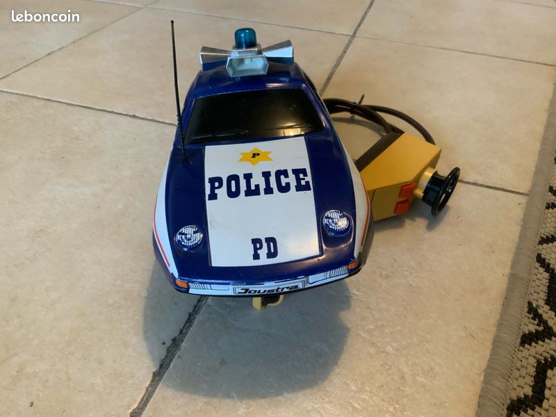 JOUSTRA - MOTO De Police Teleguidee - N° 3809 - Jouet Ancien - EUR 29