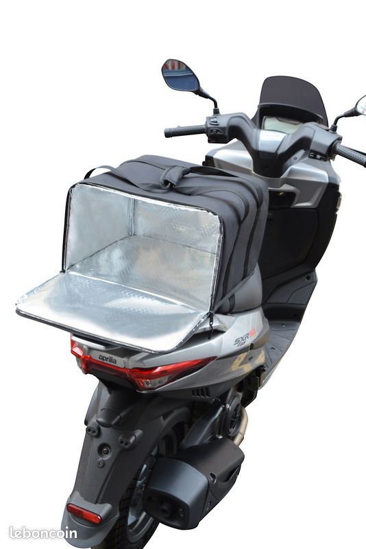 Sac a pizza isotherme pour scooter - livraisons (image 2)
