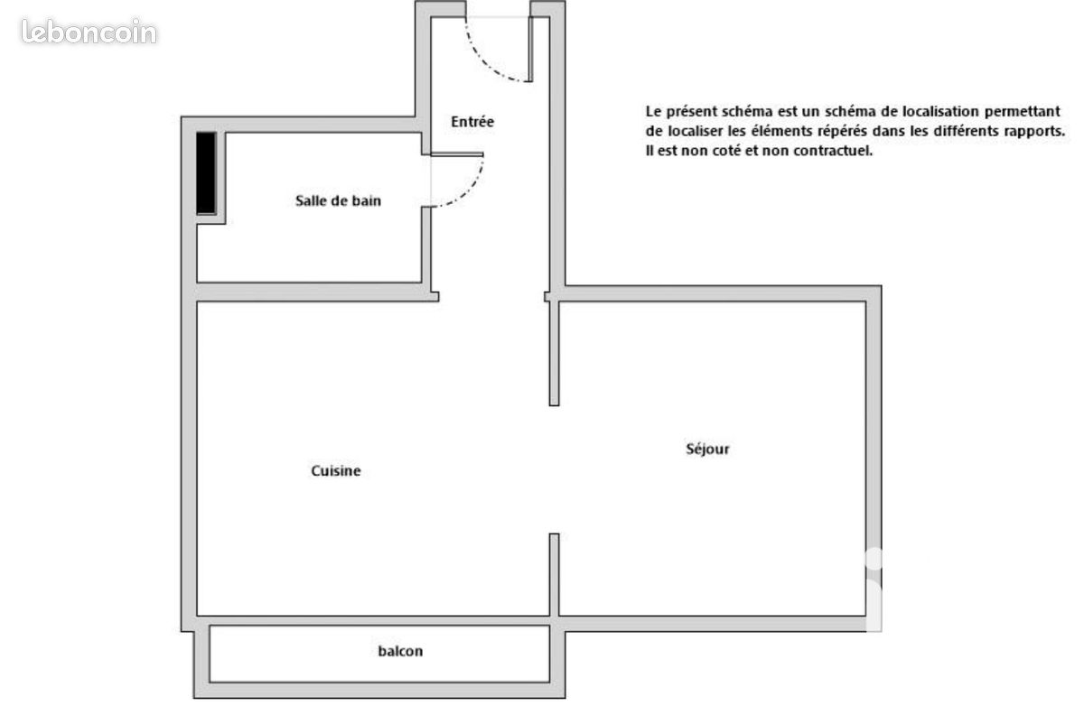 Appartement 2 pièces 26 m² · à Le Chesnay-Rocquencourt · 26 m² · 850 €/mois