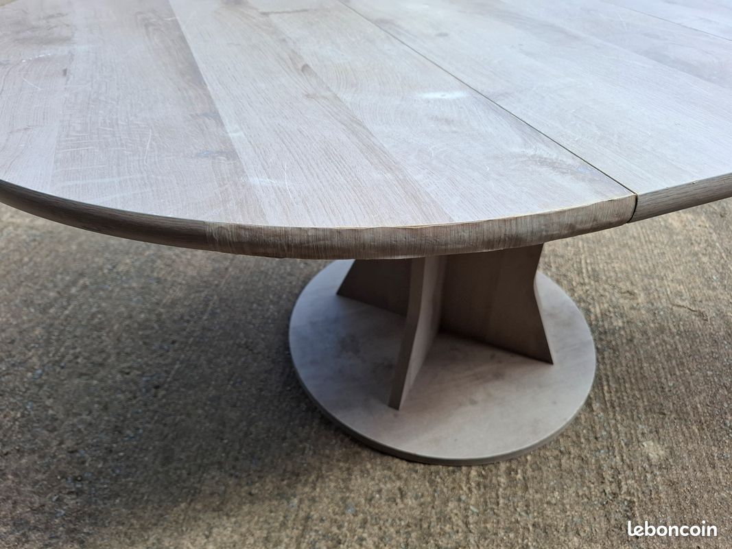 Table a manger ronde extensible (image 9)