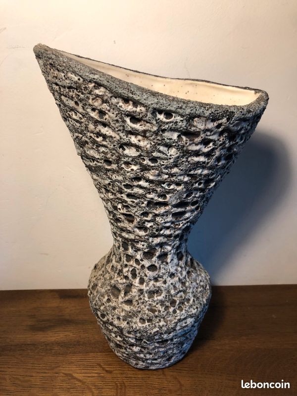 Vase Vallauris en écume de mer (image 1)
