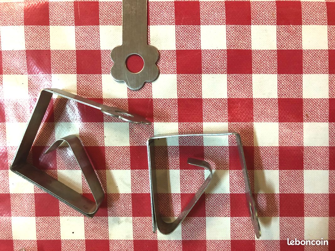 Clips pince a nappes jolie fleur (image 2)