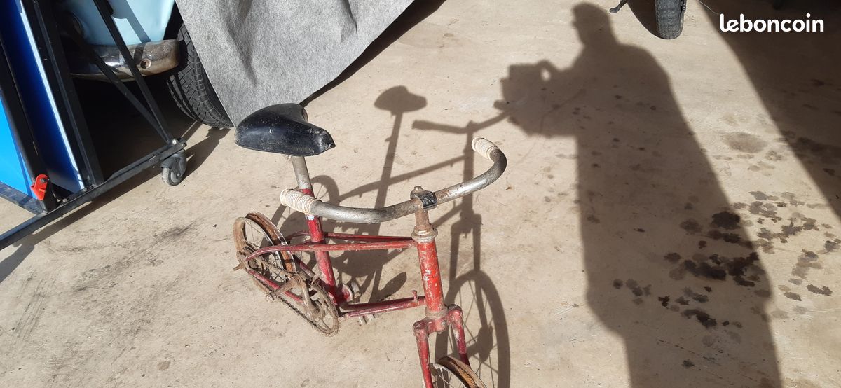 Vélo Ville Femme Manufrance T53 - Vintage, Restauré, Bleu, éroica