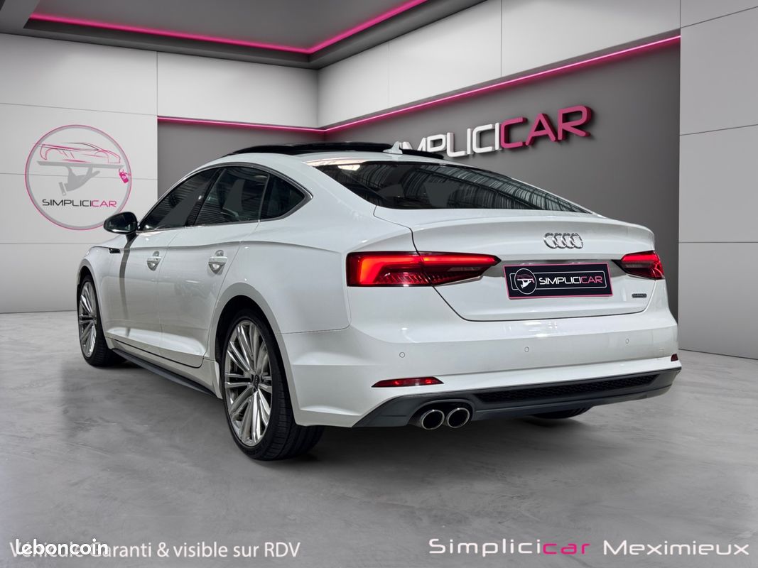 AUDI A5 SPORTBACK 3.0 TDI 218 QUATTRO S TRONIC 218Ch Garantie 12 mois (image 3)