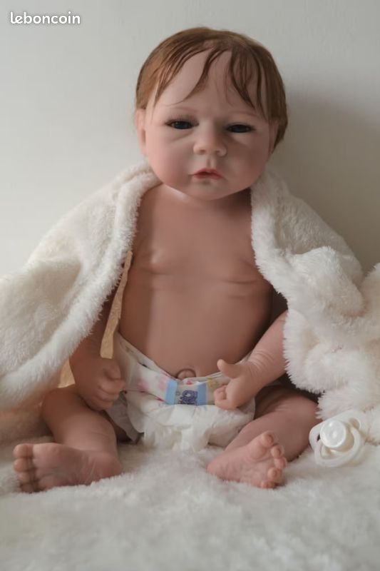 45 cm déjà prêt Reborn Baby Sam taille nouveau-né, peau de