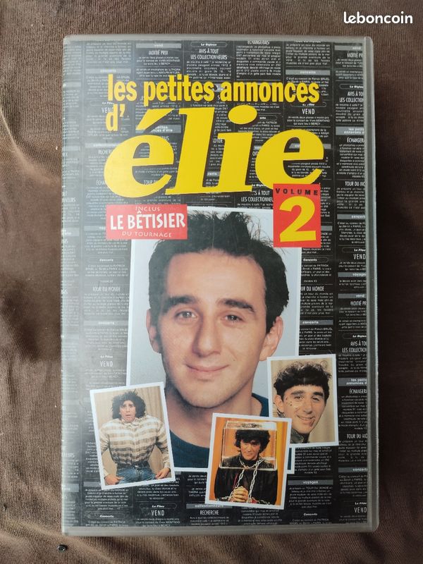 Cassette vidéo Élie Semoun volo2 (image 1)