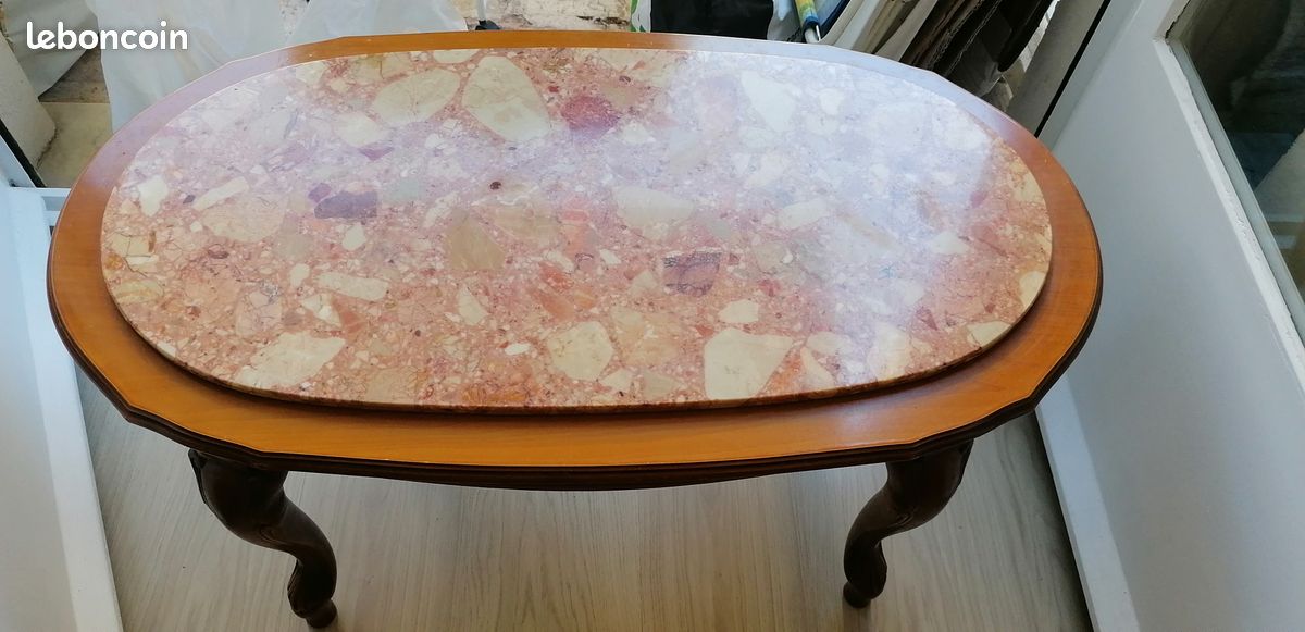 Table basse en marbre (image 1)