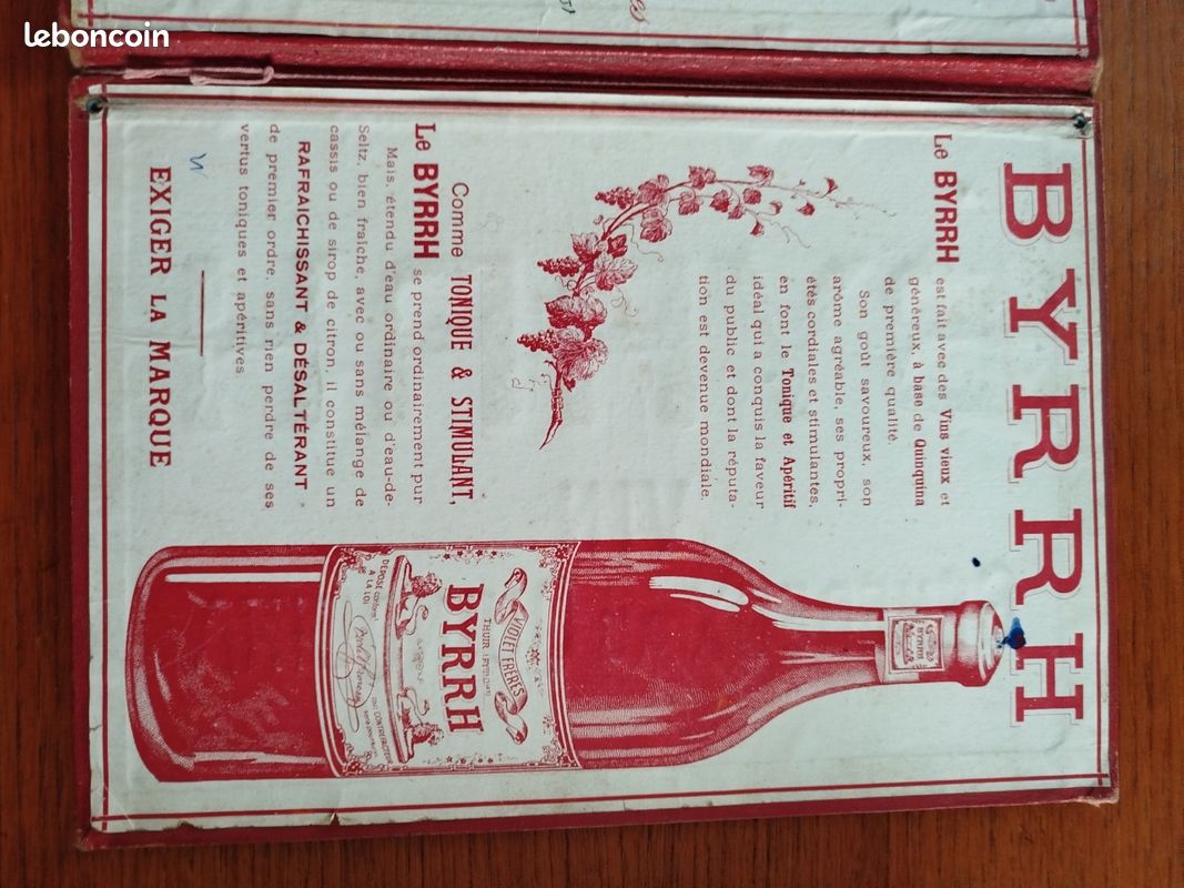 PUBLICITÉ ANCIENNE VIN Byrrh 1923 issue de magazine EUR 7,50 - FR