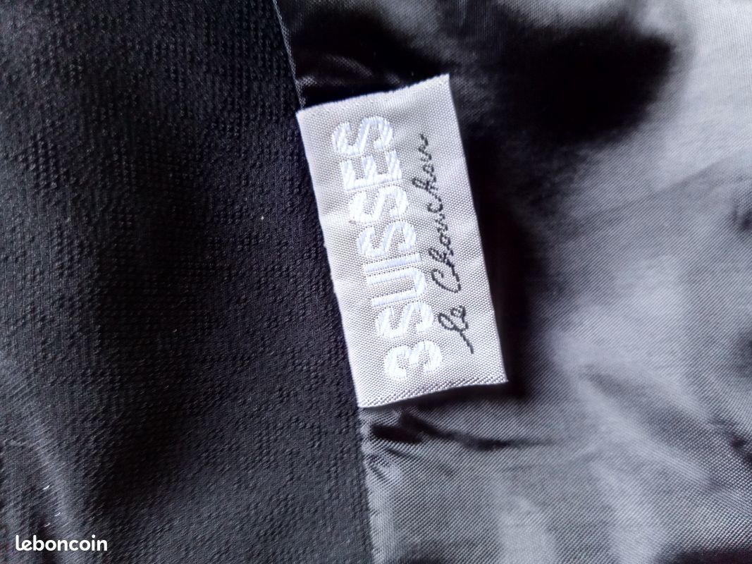 Robe fluide longue doublée fendue sur un coté de marque 3 Suisses (image 6)