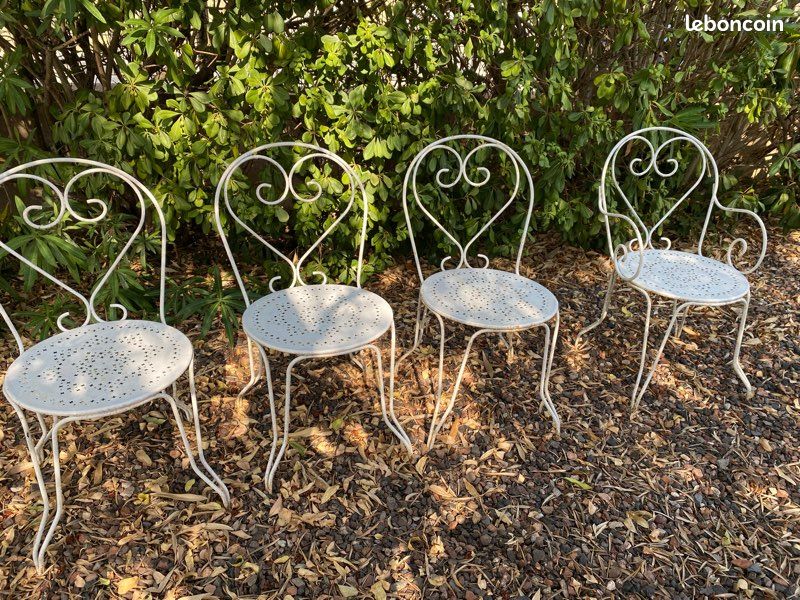 Salon de jardin en fer ancien (image 3)