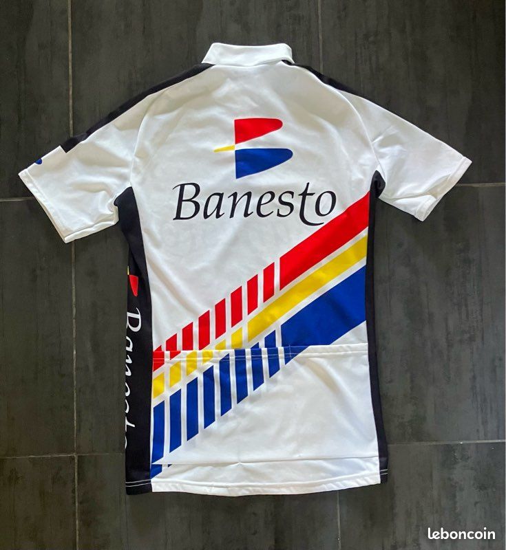 Maillot/jersey cyclisme vintage BANESTO (image 2)