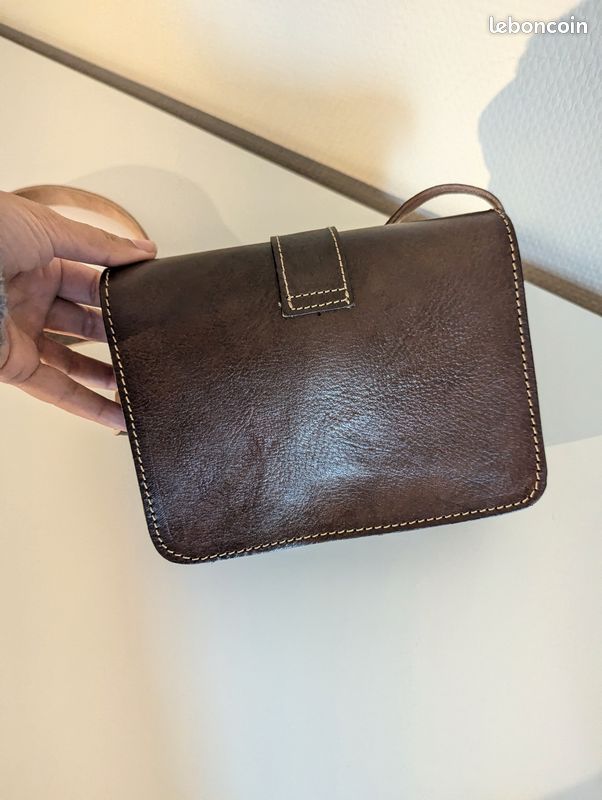 Sac 100% cuir fait main maroquinerie (image 3)