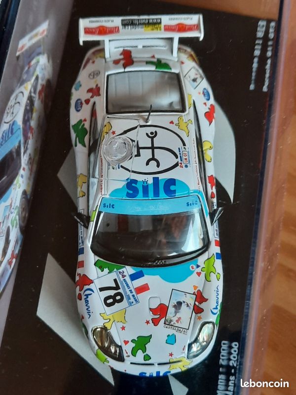 Porsche 911 GT3-R #78 24 HEURES DU MANS 2000 NO SPARK - MINICHAMPS 1/43