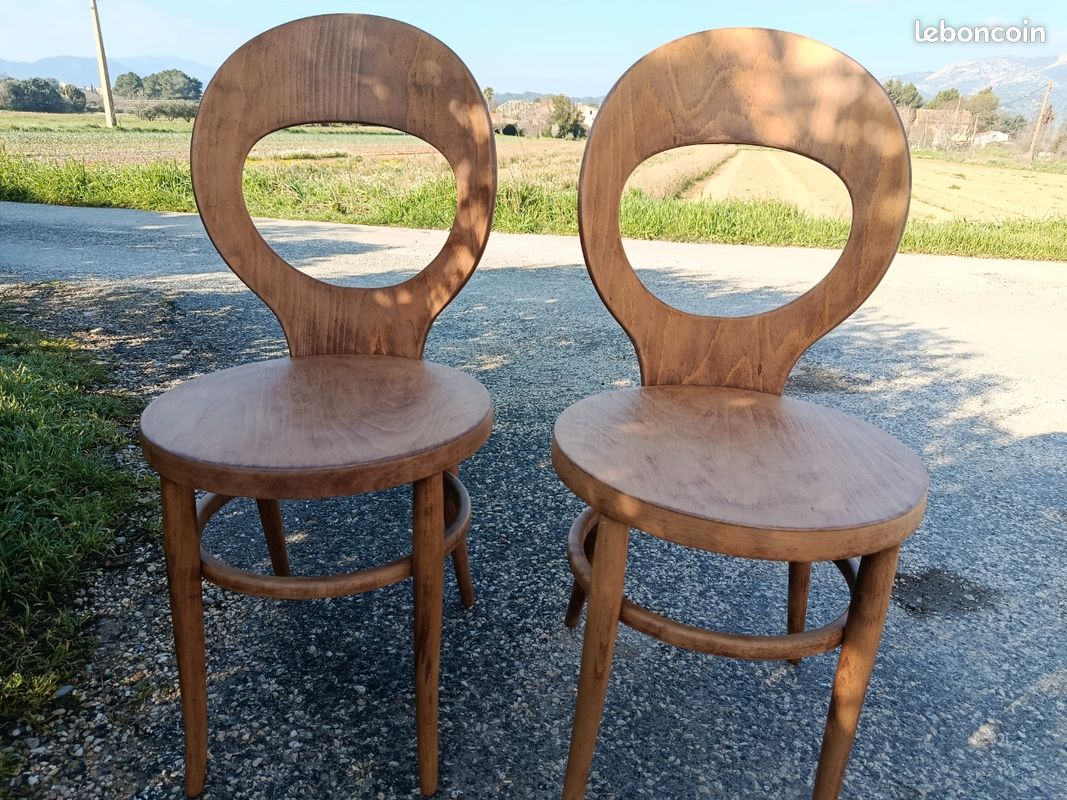 Paire de chaises mouette (image 1)