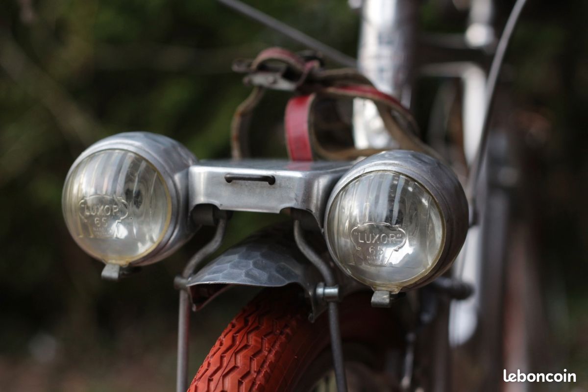 Vélo Vintage MECADURAL Duralumin Années 1940 - Ville Homme Restauré