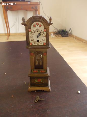 ANCIEN BALANCIER À fil pendule mouvement de paris horloge 19ème EUR 25