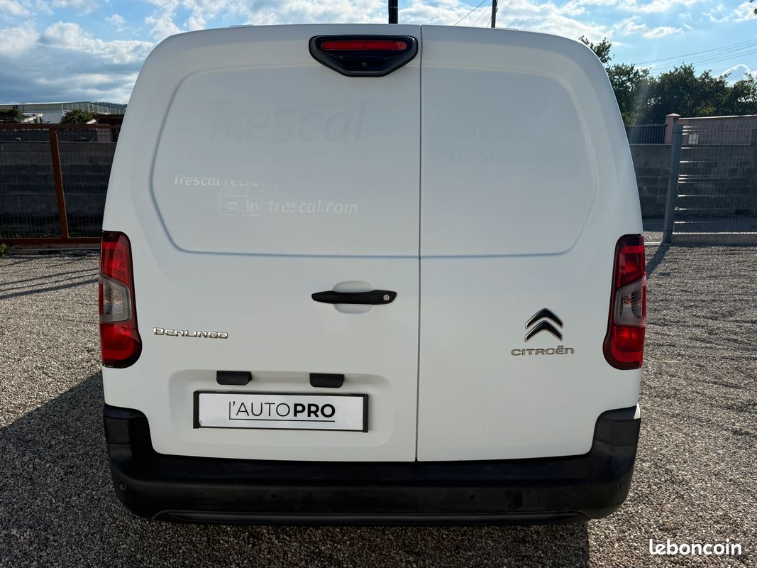CITROEN BERLINGO M 1.5 BLUEHDI 100 DRIVER 1000KG 9990HT 1main TVA Recup (image 6)