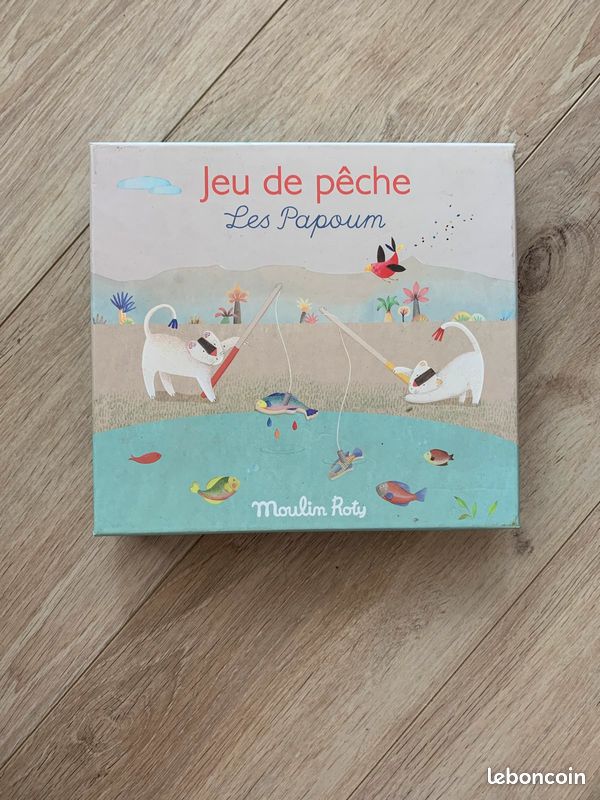 Jeux de pêche en bois (image 1)
