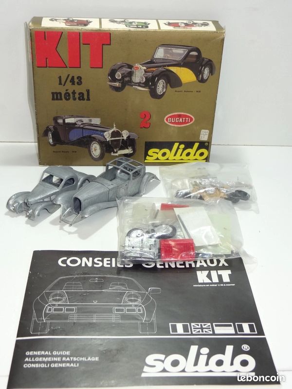 SOLIDO AGE D'OR Bugatti Royale Ref 4036 EUR 19,00 - PicClick FR