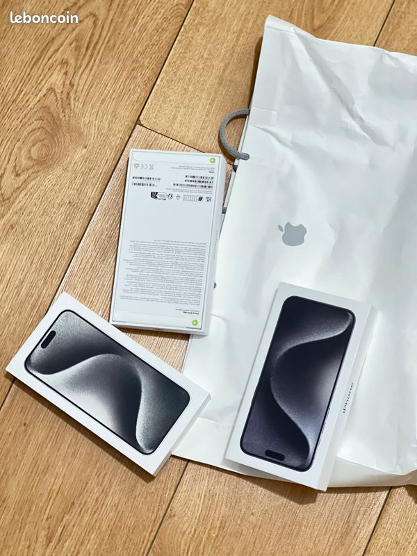 IPhone 15 Pro Max 512 Go Neuf (image 1)