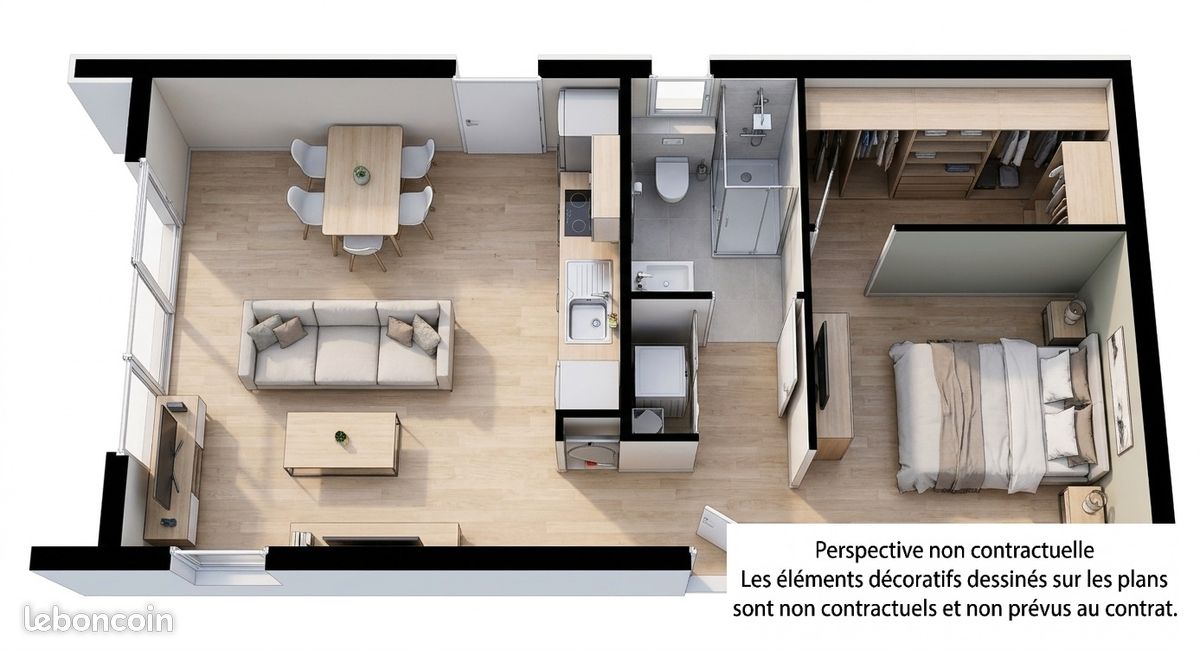 Maison 2 pièces 47 m² · à Fouesnant · 47 m² · 224 438 €