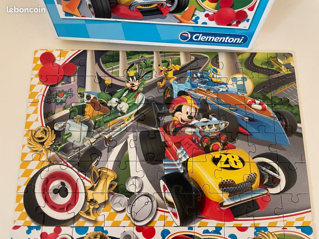 Puzzle Mickey and the Roadster racers (image 5)
