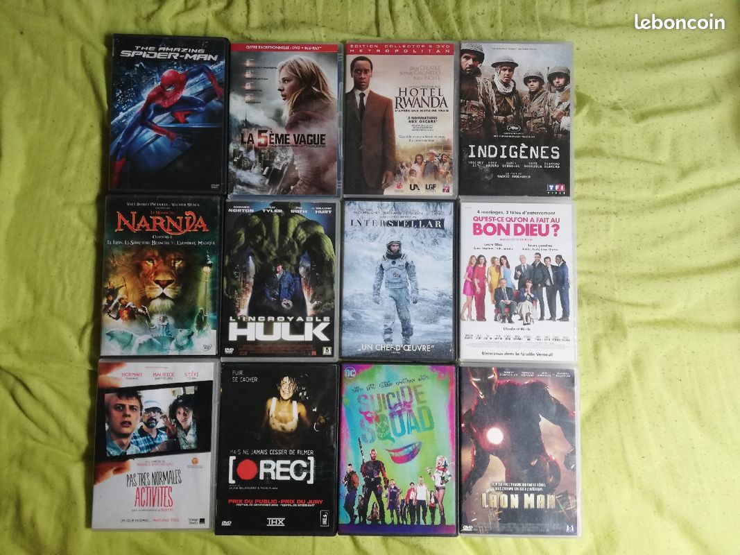 Vente DVD à l'unité ou le lot (image 1)